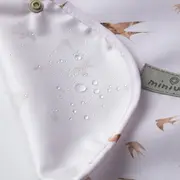 Baveta bebelusi 2 in 1 Miniware Catch & Cover, Golden Swallow JEMmw_CCGS