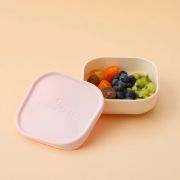 Bol pentru hrana bebelusi Miniware Snack Bowl, 100% din materiale naturale biodegradabile, Vanilla/Cotton Candy JEMmw_MWSBSVC