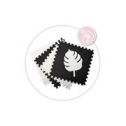 Covoras de joaca puzzle 120x120 cm Momi, Feli - Black KRTAKCE00028