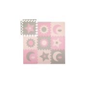 Covoras de joaca puzzle 120x120 cm Momi, Nebe - Pink KRTAKCE00030