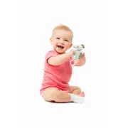 Jucarie zornaitoare BabyJem, Calut de mare din plus, 3 luni+ (Culoare: Verde) JEMbj_8181