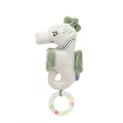 Jucarie zornaitoare BabyJem, Calut de mare din plus, 3 luni+ (Culoare: Verde) JEMbj_8181