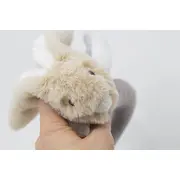 Jucarie zornaitoare bebelusi BabyJem, Iepuras din plus, 3 luni+ (Culoare: Maro) JEMbj_8421