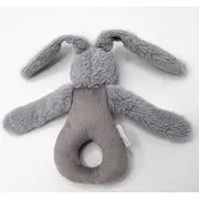 Jucarie zornaitoare bebelusi BabyJem, Iepuras din plus, 3 luni+ (Culoare: Maro) JEMbj_8421