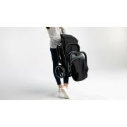 Lionelo - Carucior sport Cloe, De la nastere, Cu accesorii, Cadru din aluminiu, 0-22 kg, Usor, Pliabil cu o singura mana, Ideal pentru toate tipurile de suprafete, Gri BYNLO-CLOE_GREY_STONE