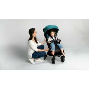 Lionelo - Carucior sport Cloe, De la nastere, Cu accesorii, Cadru din aluminiu, 0-22 kg, Usor, Pliabil cu o singura mana, Ideal pentru toate tipurile de suprafete, Maro BYNLO-CLOE_BROWN_RUST