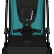 Lionelo - Carucior sport Cloe, De la nastere, Cu accesorii, Cadru din aluminiu, 0-22 kg, Usor, Pliabil cu o singura mana, Ideal pentru toate tipurile de suprafete, Verde smarald BYNLO-CLOE_GREEN_EMERALD