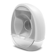 Lionelo - Pompa de san portabila Fidi cu accesorii, Hands-free, 5 functii de masaj, Autonomie pana la 24 h, 50 db, Capacitate 150 ml, Alb BYNLOC-FIDI_FREE_WHITE