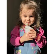 Pahar cu capac si pai antrenament bebelusi Miniware 1-2-3 Sip!, 100% din materiale naturale biodegradabile, Grey JEMmw_MWSCGG