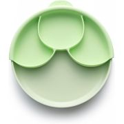 Set diversificare hrana bebelusi Miniware Healthy Meal, 100% din materiale naturale biodegradabile, 3 piese, Keylime JEMmw_MWHMKK