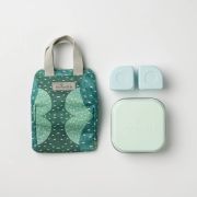 Set geanta termoizolanta Mealtote cu cutie Grow bento, Miniware Ready Go! Bento, 4 piese, Prickly Pear JEMmw_RGBPP