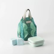 Set geanta termoizolanta Mealtote cu cutie Grow bento, Miniware Ready Go! Bento, 4 piese, Prickly Pear JEMmw_RGBPP