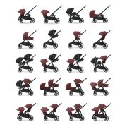 Carucior gemeni City Select Lux Port sistem 2 in 1 ERFBJ0171228241-2-in-1