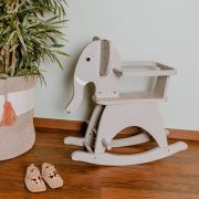 Balansoar din lemn Childhome 65x36x61 cm, Elefant ERFCH-CWRELPH