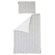 Husa pilota si fata de perna Childhome Jerse 100x140 cm, Leopard ERFCH-CCDCJLEO