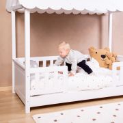 Husa pilota si fata de perna Childhome Jerse/Muselina 100x140 cm, Inimioare ERFCH-CCDCJOH