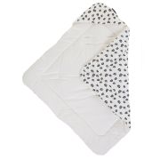 Paturica de infasat Childhome Jerse 75x75 cm, Leopard ERFCH-CCSWJLEO