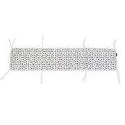 Protectie patut Childhome Jerse 35x170 cm, Leopard ERFCH-CCBPJLEO