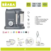 Robot Beaba Babycook Solo Dark Grey ERFB912794