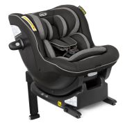 Scaun auto Graco Ascent i-Size Black + Baza Isofix ERFG8CB999BLCEU-B