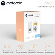 Audio Monitor Digital Motorola AM24 ERFAM24