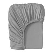 Cearsaf saltea 70x140 cm Childhome, Jerse Gri ERFCH-CCFI140JG