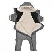 Combinezon Red Castle T-zip 6-12 luni Grey ERFRC0827156