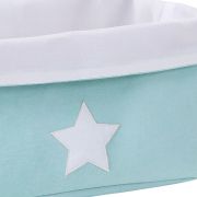 Cos depozitare panza Childhome 32x20x20 cm, Menta ERFCH-CCCB20MW