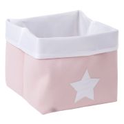 Cos depozitare panza Childhome 32x32x29 cm, Roz ERFCH-CCCB29PW