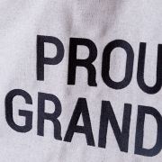 Geanta Childhome Proud Grandma Alb ERFCH-CWGBOW