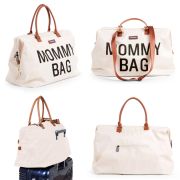 Geanta de infasat Childhome Mommy Bag Ecru ERFCH-CWMBBWH