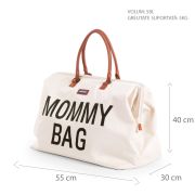 Geanta de infasat Childhome Mommy Bag Ecru ERFCH-CWMBBWH