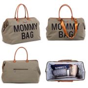 Geanta de infasat Childhome Mommy Bag Kaki ERFCH-CWMBBKA