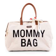 Geanta de infasat Childhome Mommy Bag Teddy Ecru ERFCH-CWMBBTW