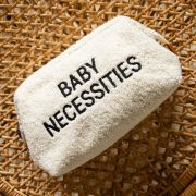 Geanta de toaleta Childhome Baby Necessities Teddy Alb ERFCH-CWNESTW