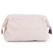 Geanta de toaleta Childhome Baby Necessities Teddy Alb ERFCH-CWNESTW