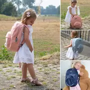 Ghiozdan Childhome ABC 29x12x38 cm Bleumarin ERFCH-CWKIDSBNA