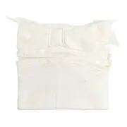 Husa Cos bebe Childhome Moise, Jerse Alb ERFCH-CCMBCJOW