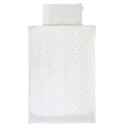 Husa pilota si fata de perna Childhome Jerse 100x140 cm, Buline ERFCH-CCDCJGD