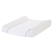 Husa saltea de infasat Childhome Jerse/Frotir Buline ERFCH-CCCOTWHGD