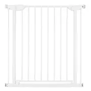 Poarta de siguranta metal Childhome Eltra Doorgate Pressure 75-81 cm, Alb ERFCH-VHELTW