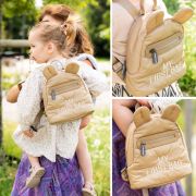 Rucsac pentru copii matlasat Childhome My First Bag Bej ERFCH-CWKIDBPBE