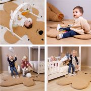 Salteluta de joaca Childhome 150 cm, Teddy ERFCH-CCPM150TB