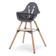 Scaun de masa reglabil in inaltime Childhome Evolu 2 Natural/Antracit ERFCH-CHEVOCHNA