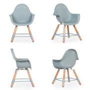 Scaun de masa reglabil in inaltime Childhome Evolu 2 Natural/Menta ERFCH-CHEVOCHMI