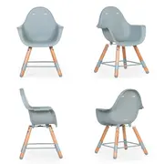 Scaun de masa reglabil in inaltime Childhome Evolu 2 Natural/Menta ERFCH-CHEVOCHMI