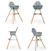 Scaun de masa reglabil in inaltime Childhome Evolu 2 Natural/Menta ERFCH-CHEVOCHMI