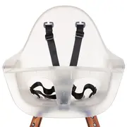 Scaun de masa reglabil in inaltime Childhome Evolu 2 Natural inchis/Alb transparent ERFCH-CHEVOCHFR