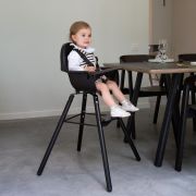 Scaun de masa reglabil in inaltime Childhome Evolu 2 Negru ERFCH-CHEVOCHBL