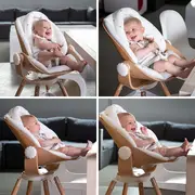 Sezut nou-nascut pentru scaun de masa Childhome Evolu 2/Evolu One.80, Natural/Alb ERFCH-CHEVONBNA